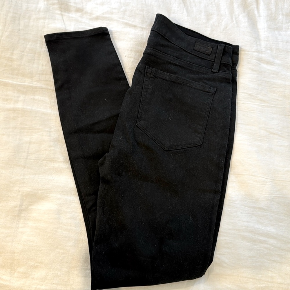 Black paige edgemont skinny jeans